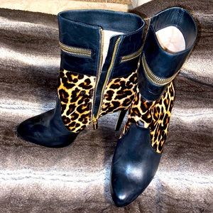 Michael kors size 9 heeled boots